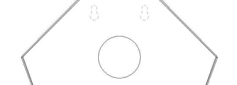 Vogelhuis VEYRA: Wandmodel in Cortenstaal