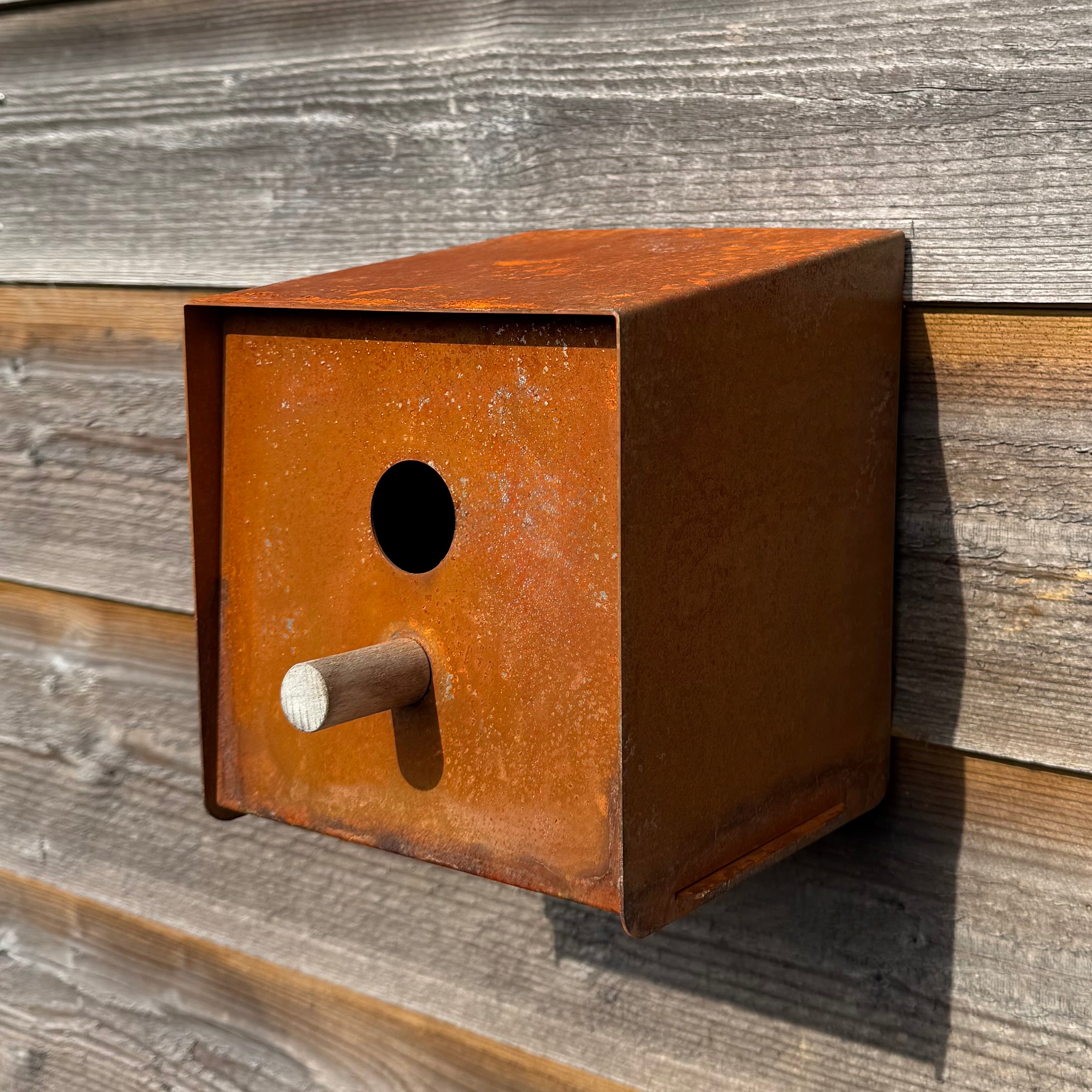 Vogelhuis CLOUDNEST – wandvogelhuisje met 3 cm invlieggat