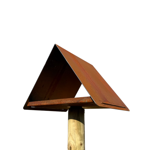 Vogelvoederhuis UNIVERSE – driehoekig hangvoederhuis zonder paal