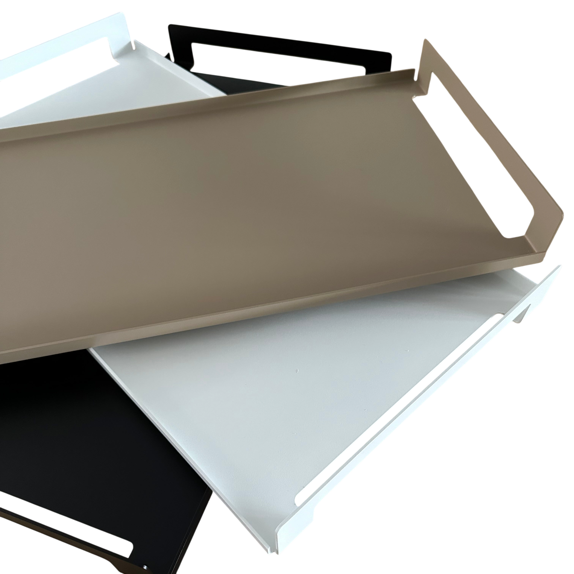 Dienblad URSA – aluminium dienblad met strakke poedercoating