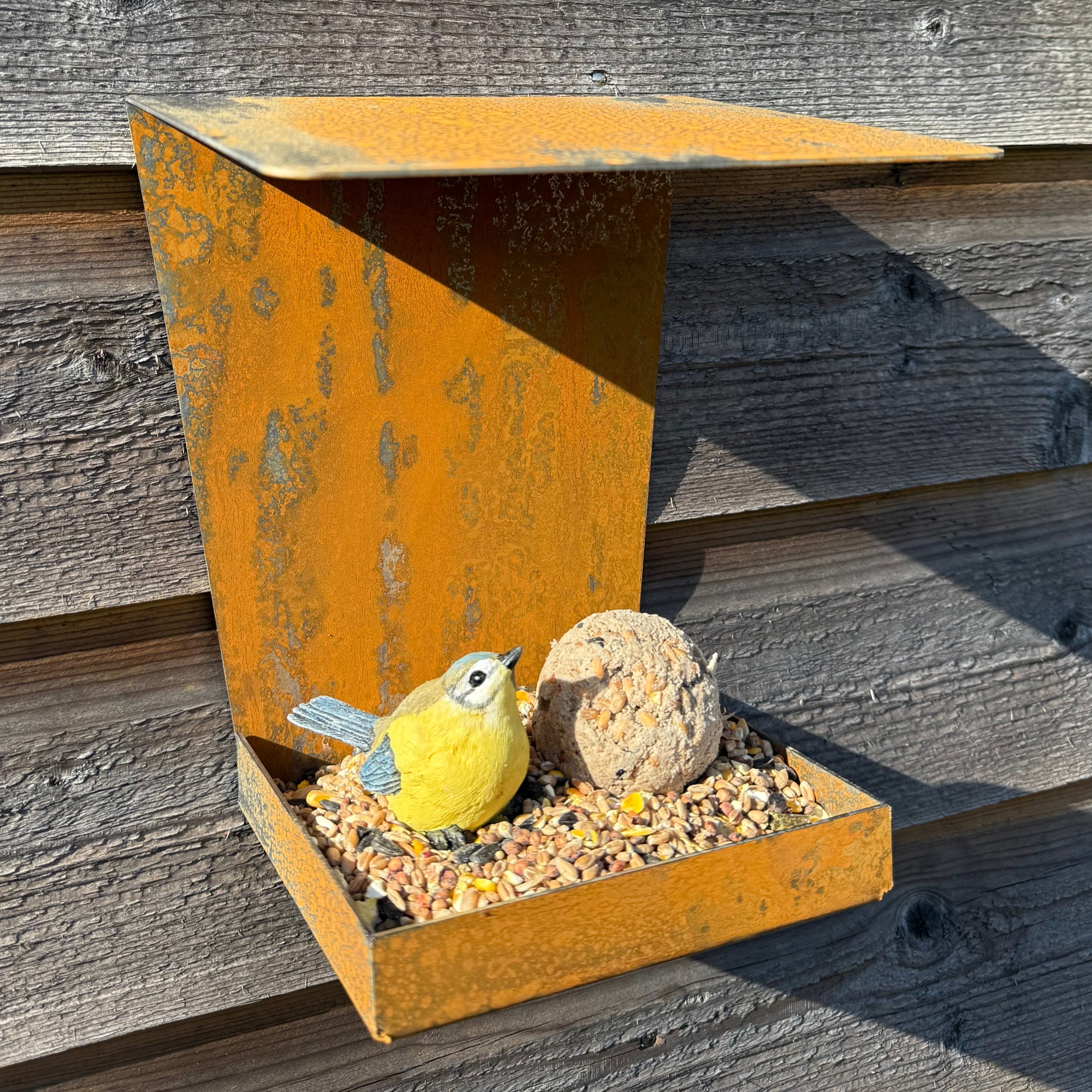 Vogelvoederhuis ULTRA – wandvoederhuis met lessenaarsdak