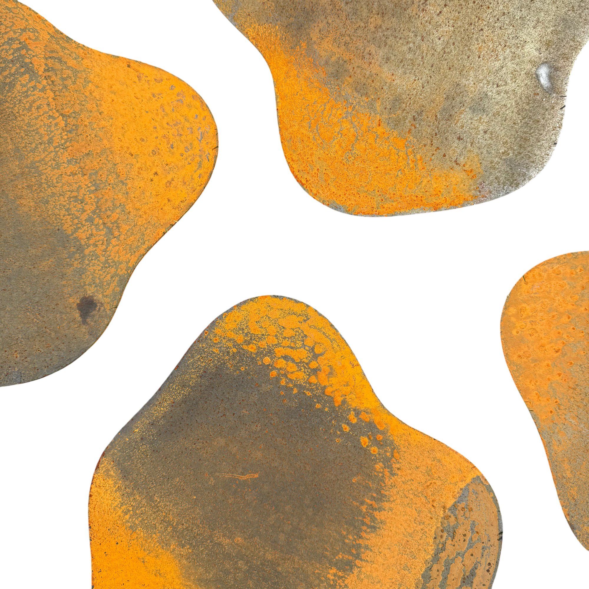 Stapsteen CANYON – cortenstalen stapsteen in natuurlijke vormen