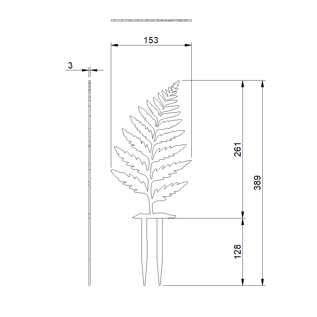 Tuinsteker BUDSHAPE + NATURALIS