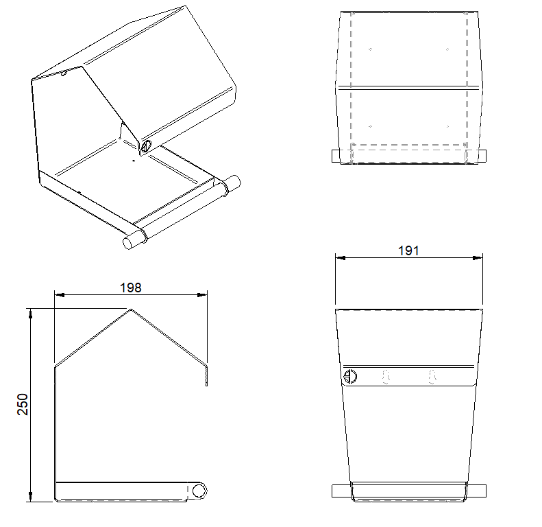 Vogelvoederhuis THUNDER + STORM