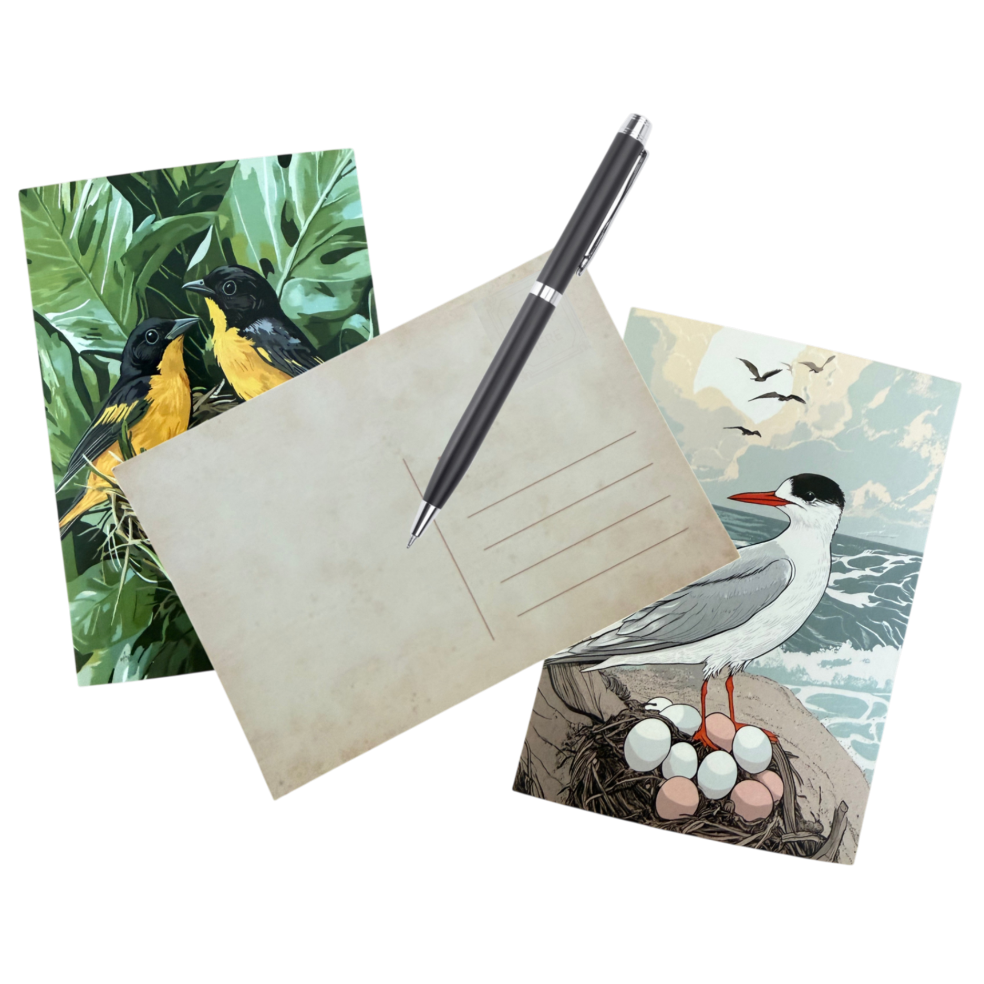Wenskaart GIFT van Stalen Design, persoonlijke kaart met handgeschreven boodschap en cortenstalen verrassing.