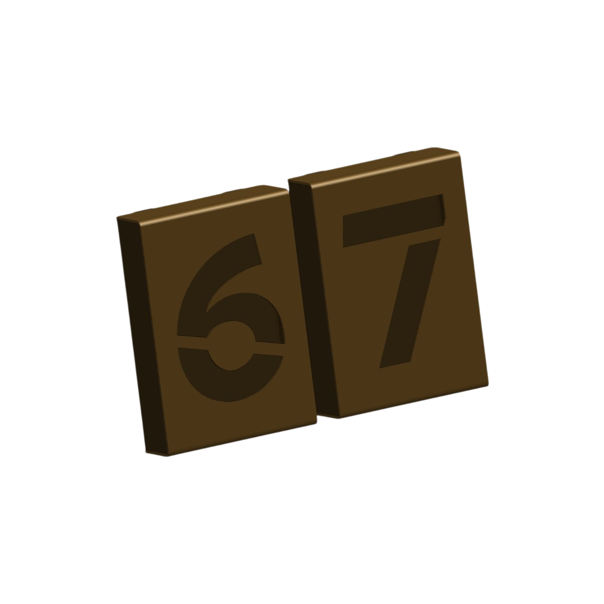 Cortenstalen huisnummerbord BLOQ voor jouw gevel