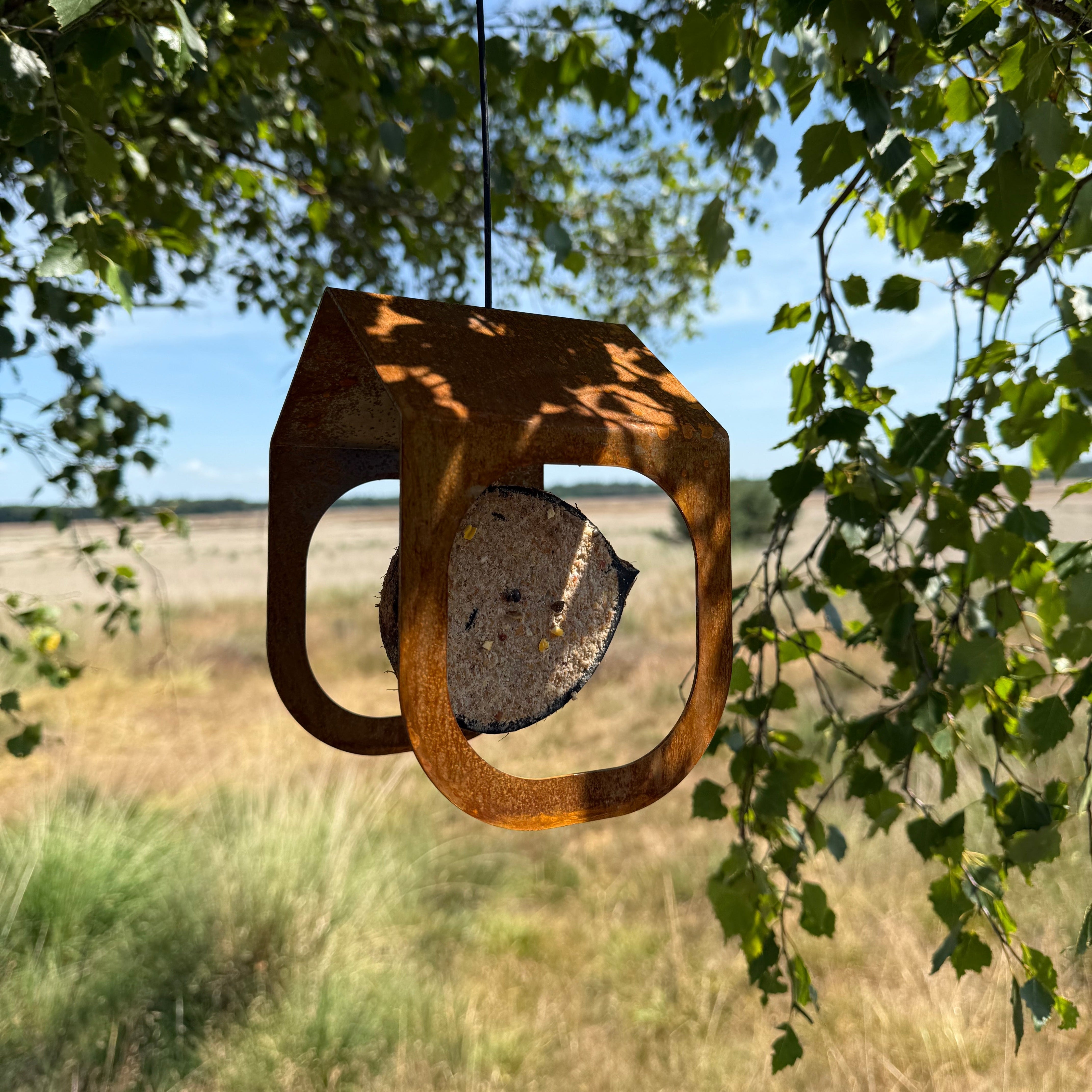 PHOTON vogelvoederhuis: strak design voor buiten - hangend