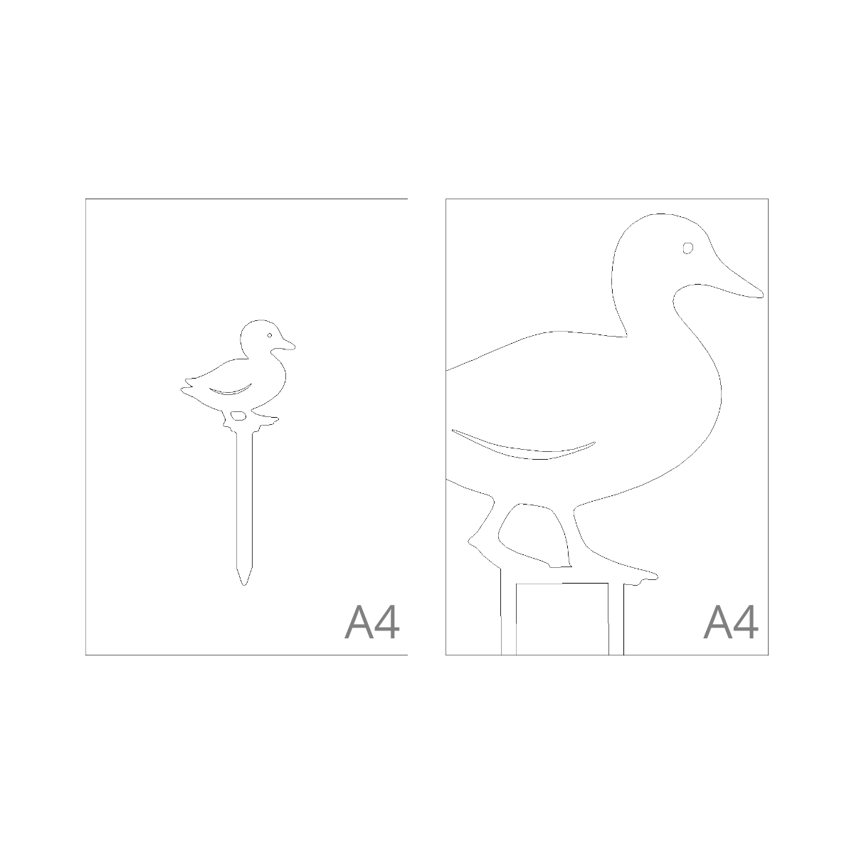 Tuinsteker QUACKFAM