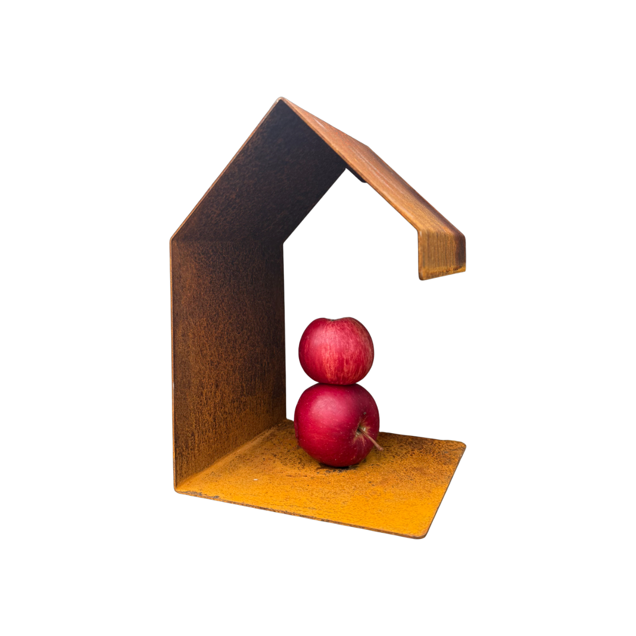 Vogelvoederhuis BITE – wandvoederhuisje met appelpi