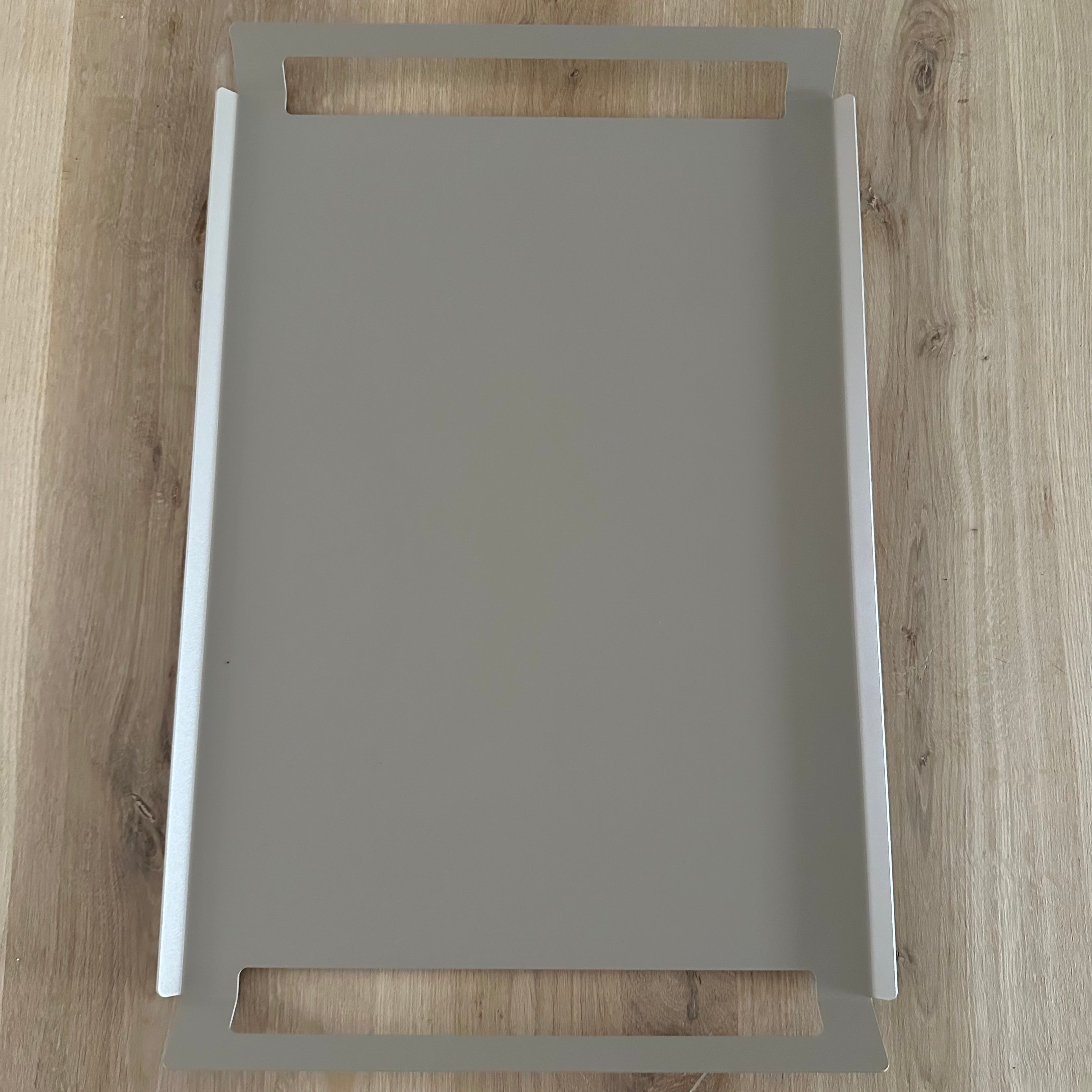 Dienblad SOLAR – poedergecoat aluminium dienblad 2mm dik