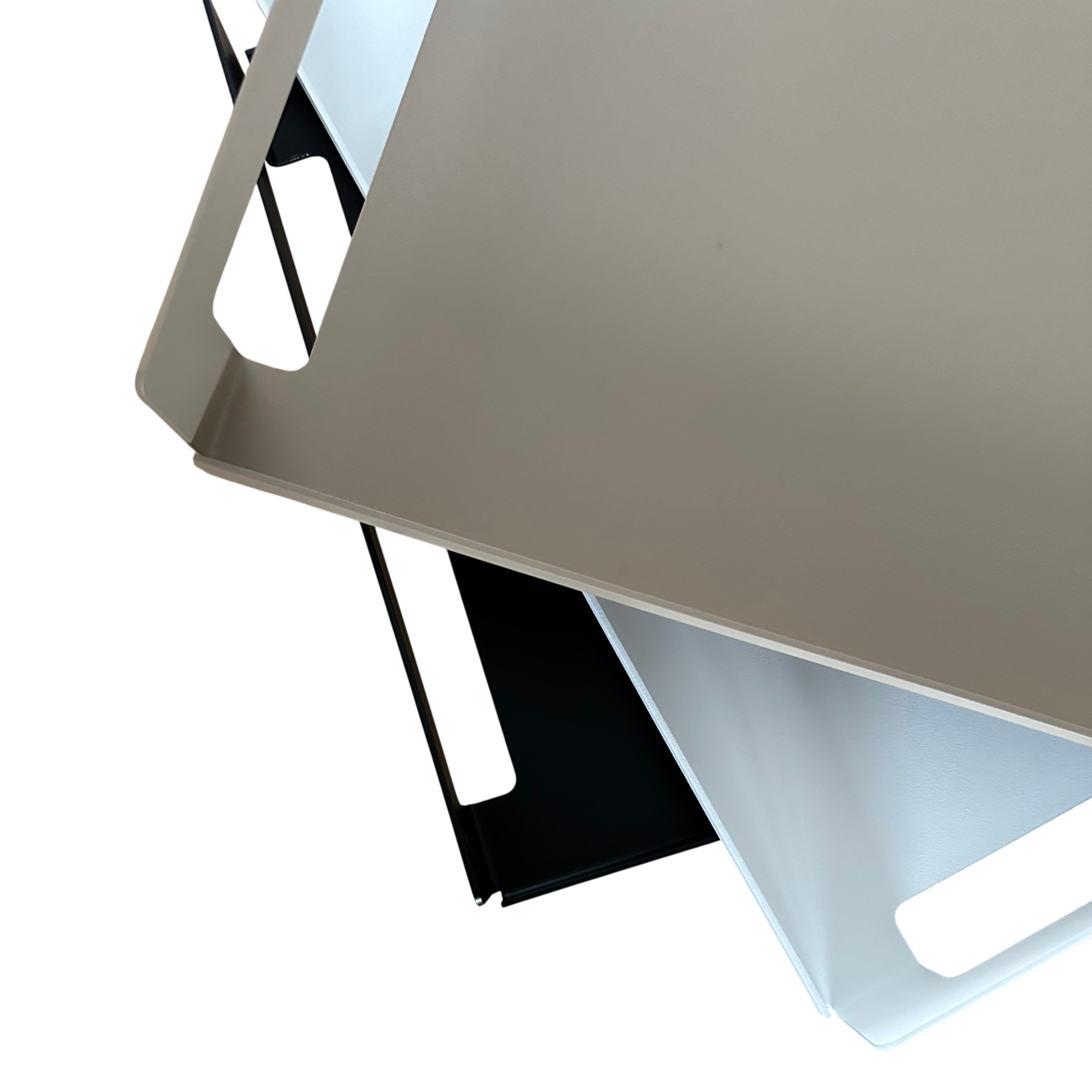 Dienblad TACTIC – poedergecoat aluminium dienblad