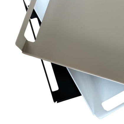 Dienblad TACTIC – poedergecoat aluminium dienblad
