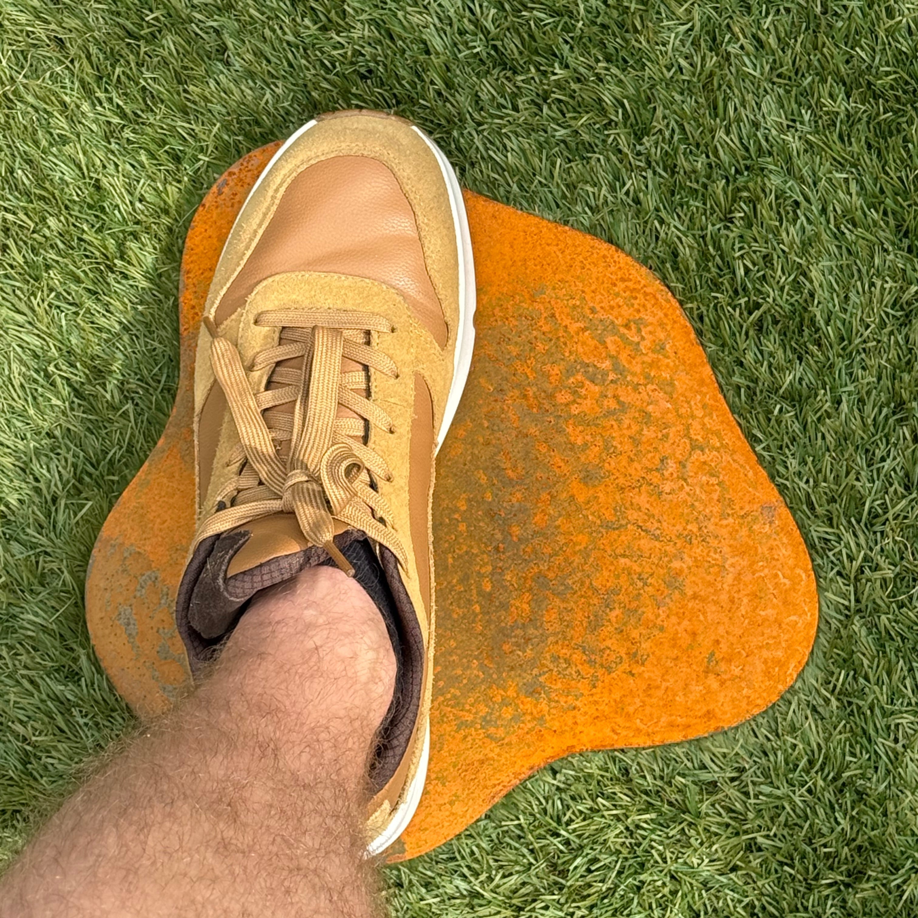 Stapsteen CANYON – cortenstalen stapsteen in natuurlijke vormen