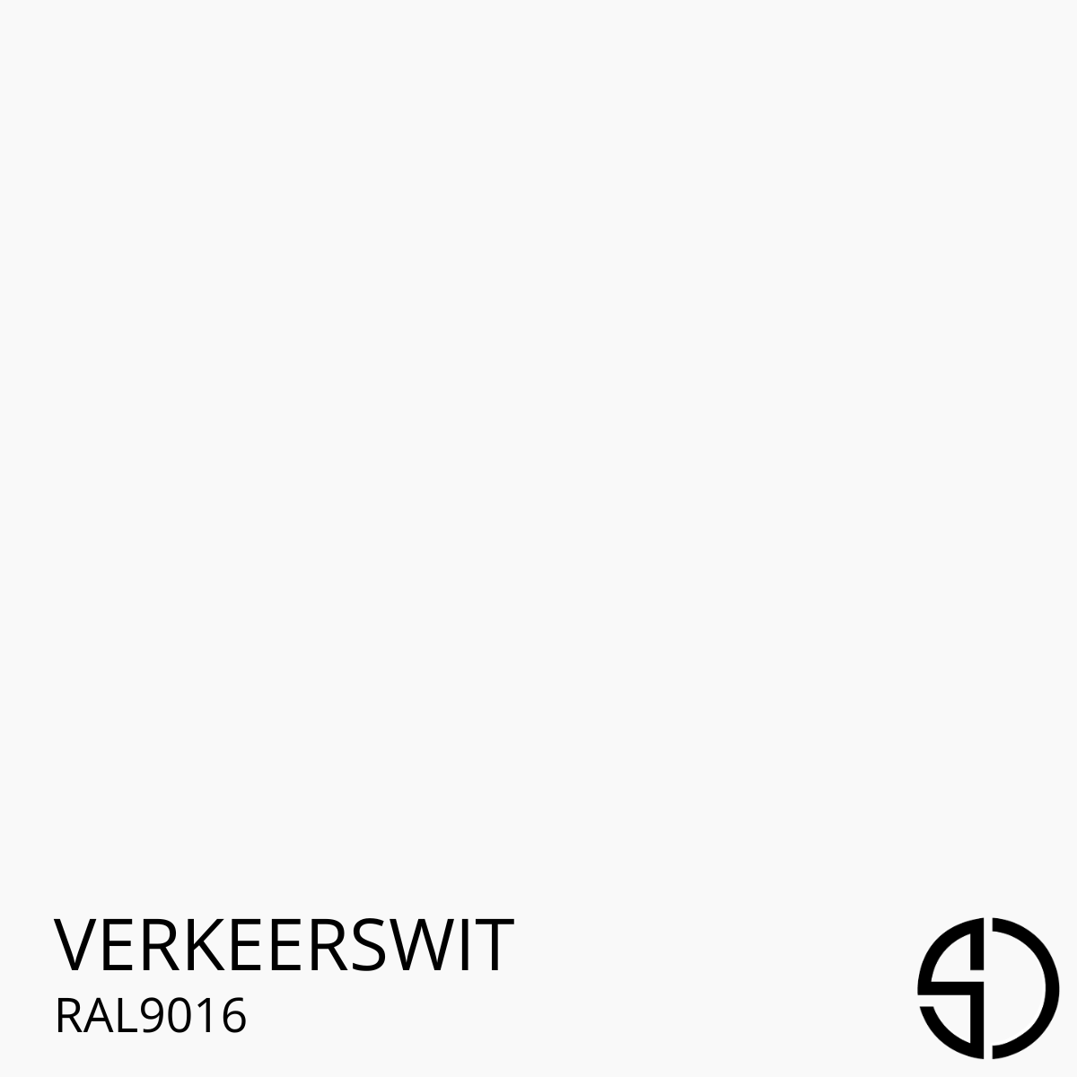 poedercoating in RAL9016 verkeerswit, helder en modern wit.